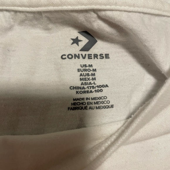 Converse be the voice for the voiceless tee size medium - Picture 2 of 4